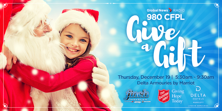 980 CFPL | Give a Gift Campaign - image