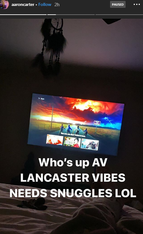 Aaron Carter / Instagram