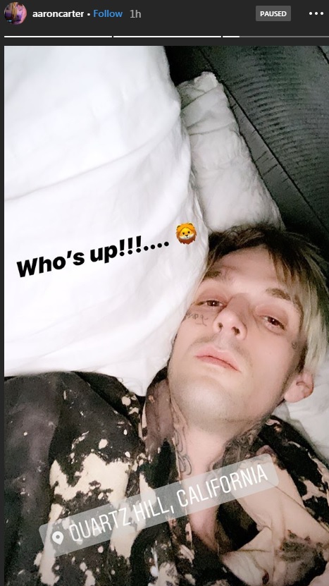 Aaron Carter / Instagram