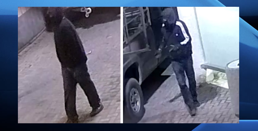 Security camera footage of two of the three suspects wanted in connection with a reported ATM theft at the Gemini Sportsplex.