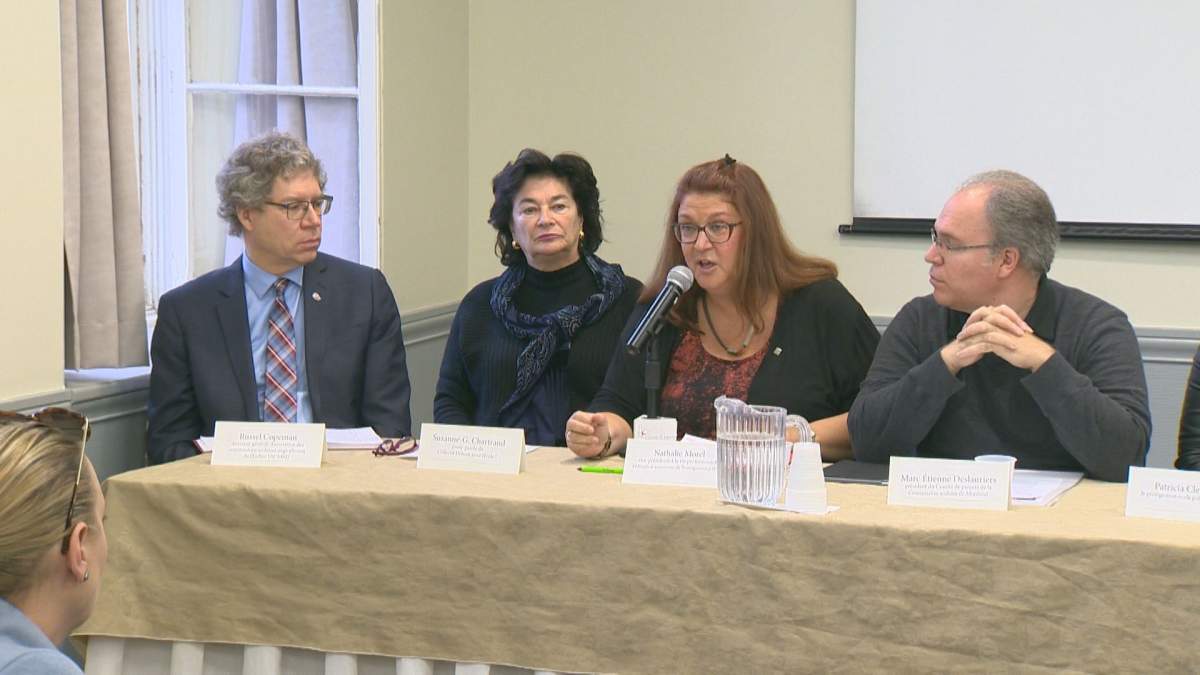 More than a dozen groups want the CAQ government to delay the adoption of Bill 40. Tuesday November 26th, 2019.