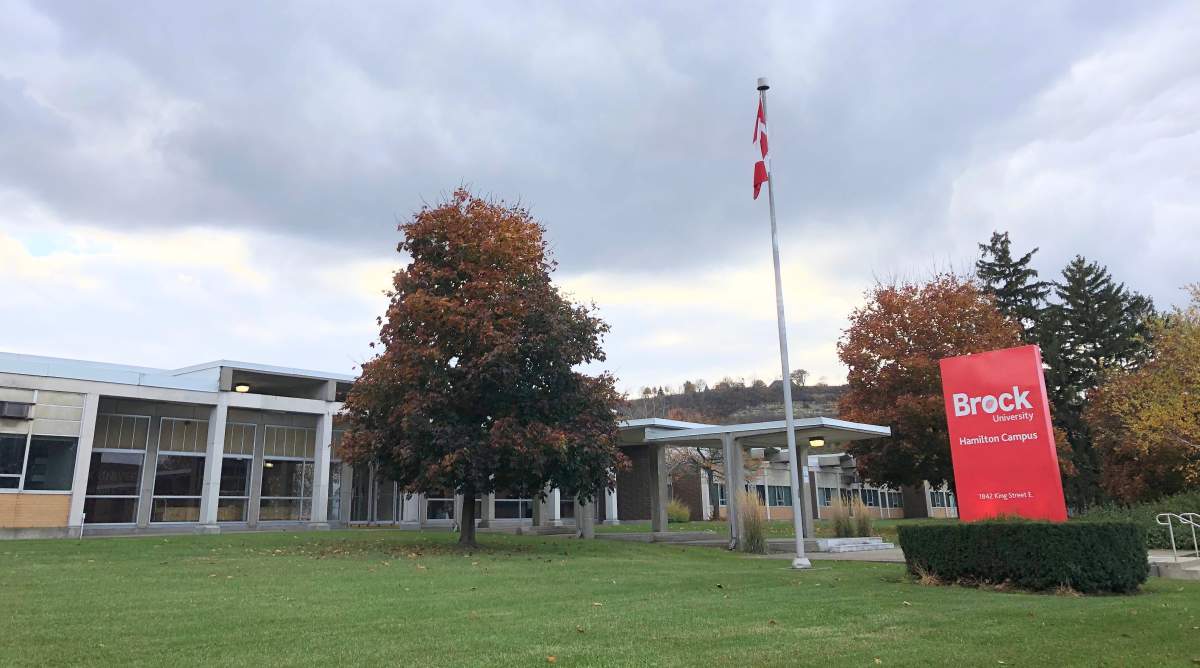 Hamilton's Brock University campus on King Street East. 
