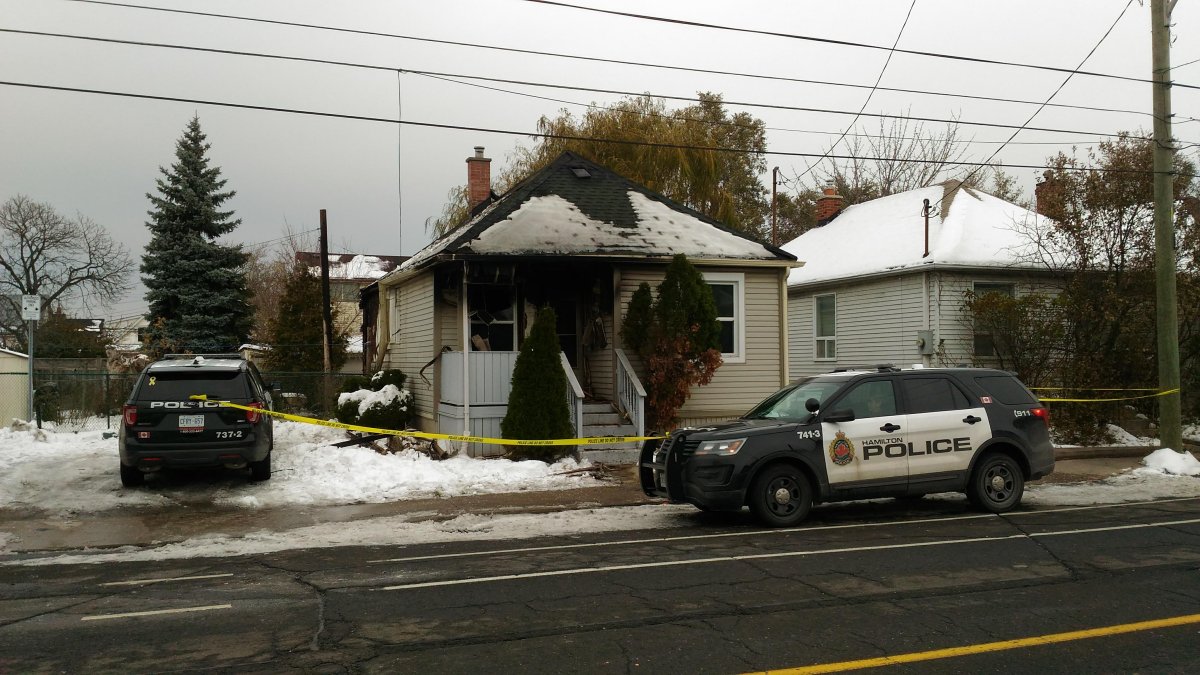 Hamilton Fire were called out to a house fire on Cannon Street on Thursday night.