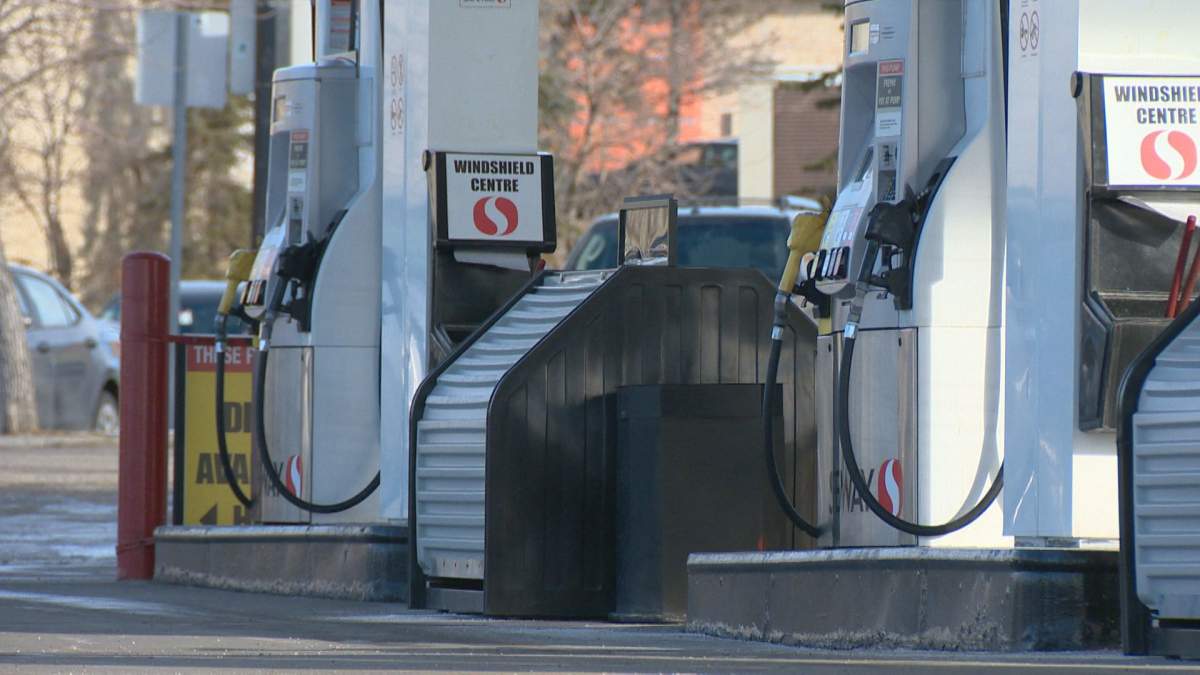 Police are investigating after a carjacking at a Calgary Safeway gas station on Saturday, Nov. 23, 2019.