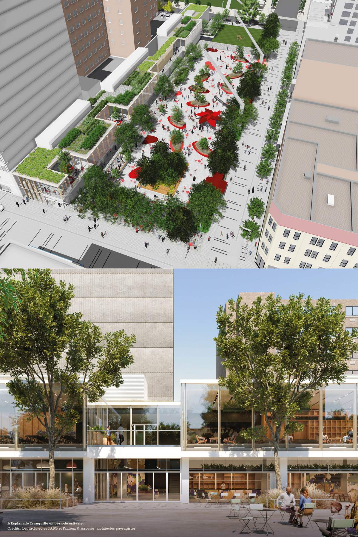 Esplanade Tranquille is set to open in the summer of 2020.