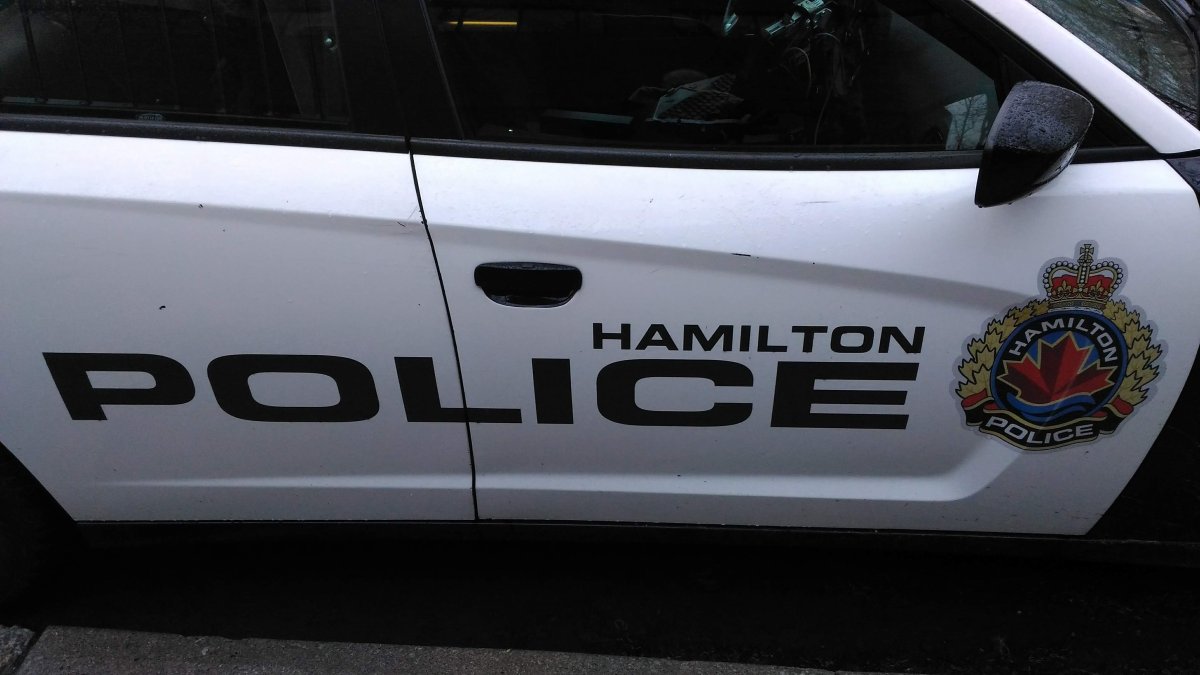 Hamilton police arrested a 14-year-old after she was allegedly seen with a knife outside Sir Winston Churchill Secondary School on Thursday.