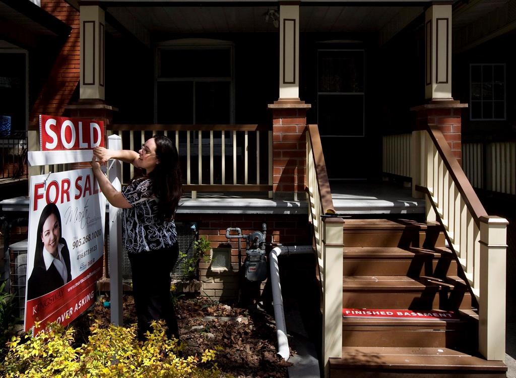 Home sales in December were up nearly 23 per cent compared to the same month a year earlier, when activity had been relatively quiet, the Canadian Real Estate Association said on Wednesday, Jan. 15, 2020.
