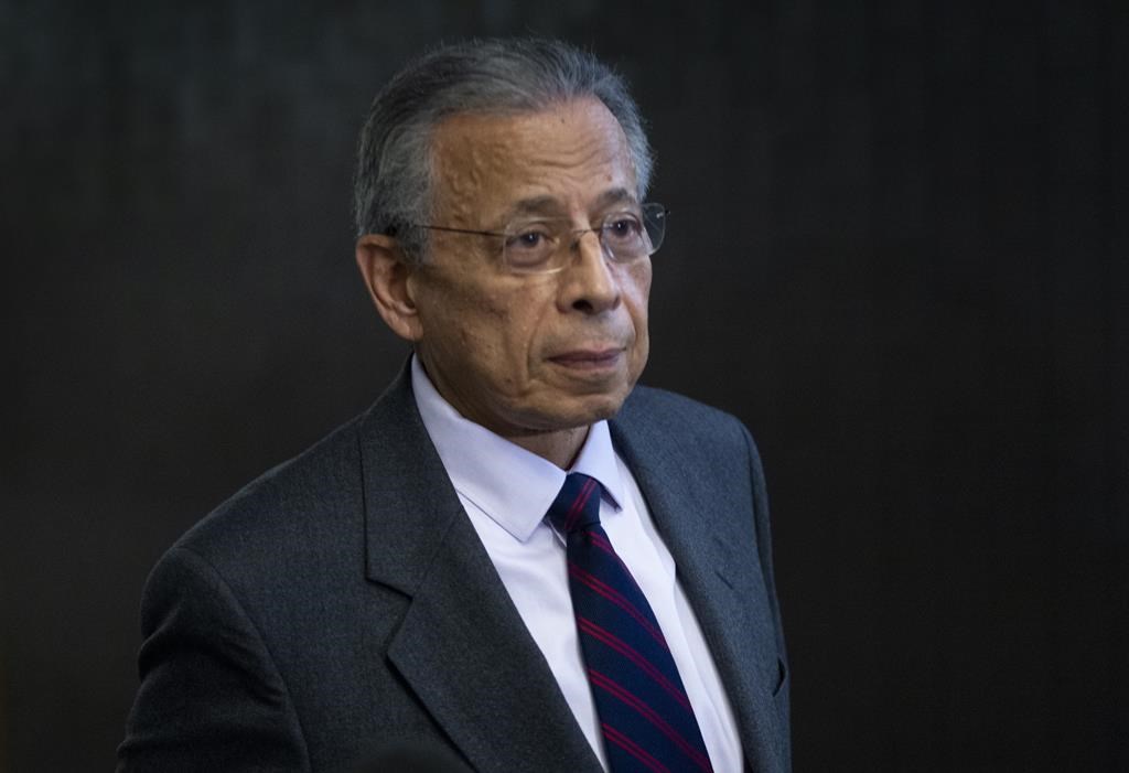 Former SNC-Lavalin vice-president Sami Bebawi leaves a courtroom in Montreal on Friday, Feb. 15, 2019.