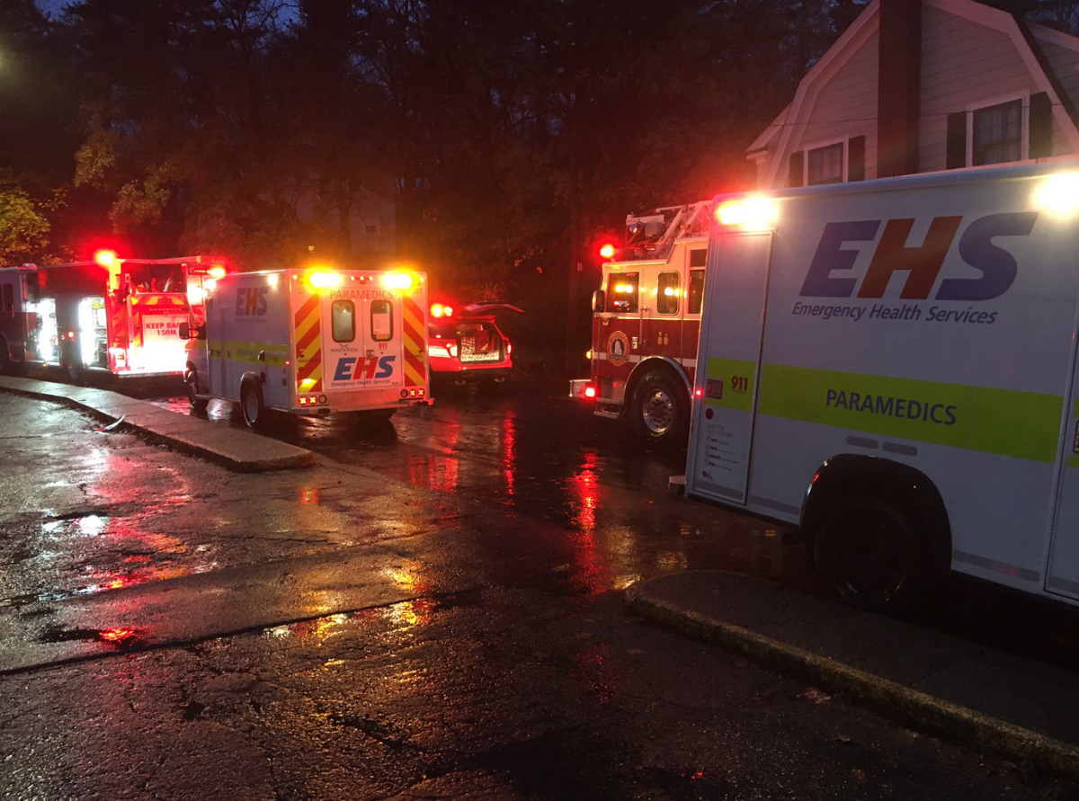 Firefighters Paramedics On Scene Of Suspected Carbon Monoxide Incident In Halifax Halifax