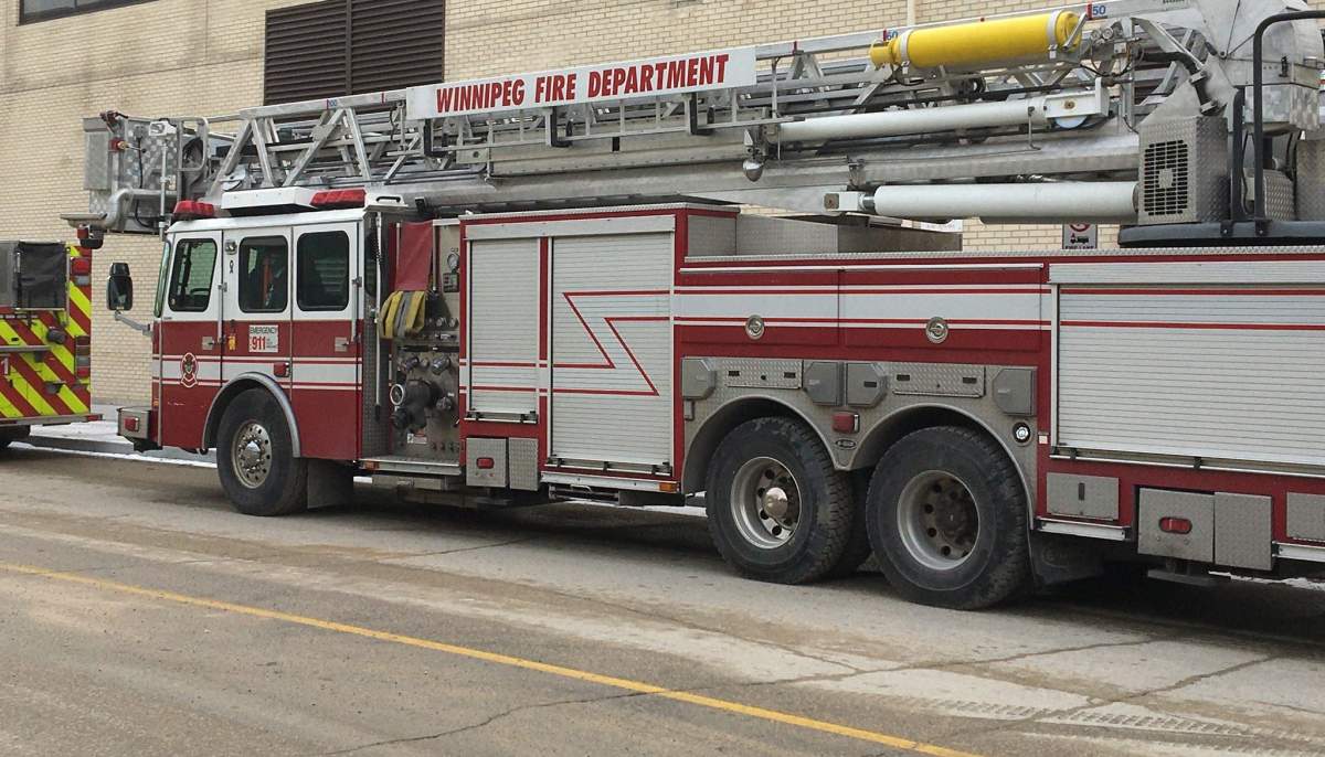 A Winnipeg fire truck.