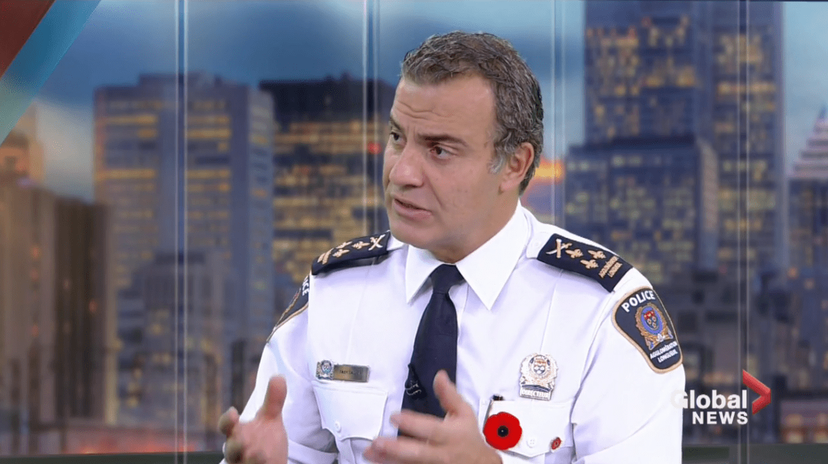 Longueuil police Chief Fady Dagher joins Global's Elysia Bryan-Baynes to discuss the John school program, the alternative justice method used to educate those who buy sex on the realities of sex trafficking. 