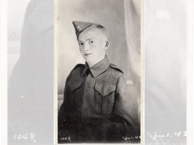 Ian Marriott’s father Fred Bigelow was just 16 when he joined the military.