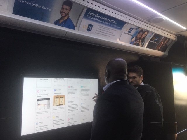 Consultation bus hits streets of Hamilton to shape future vision of HSR - image