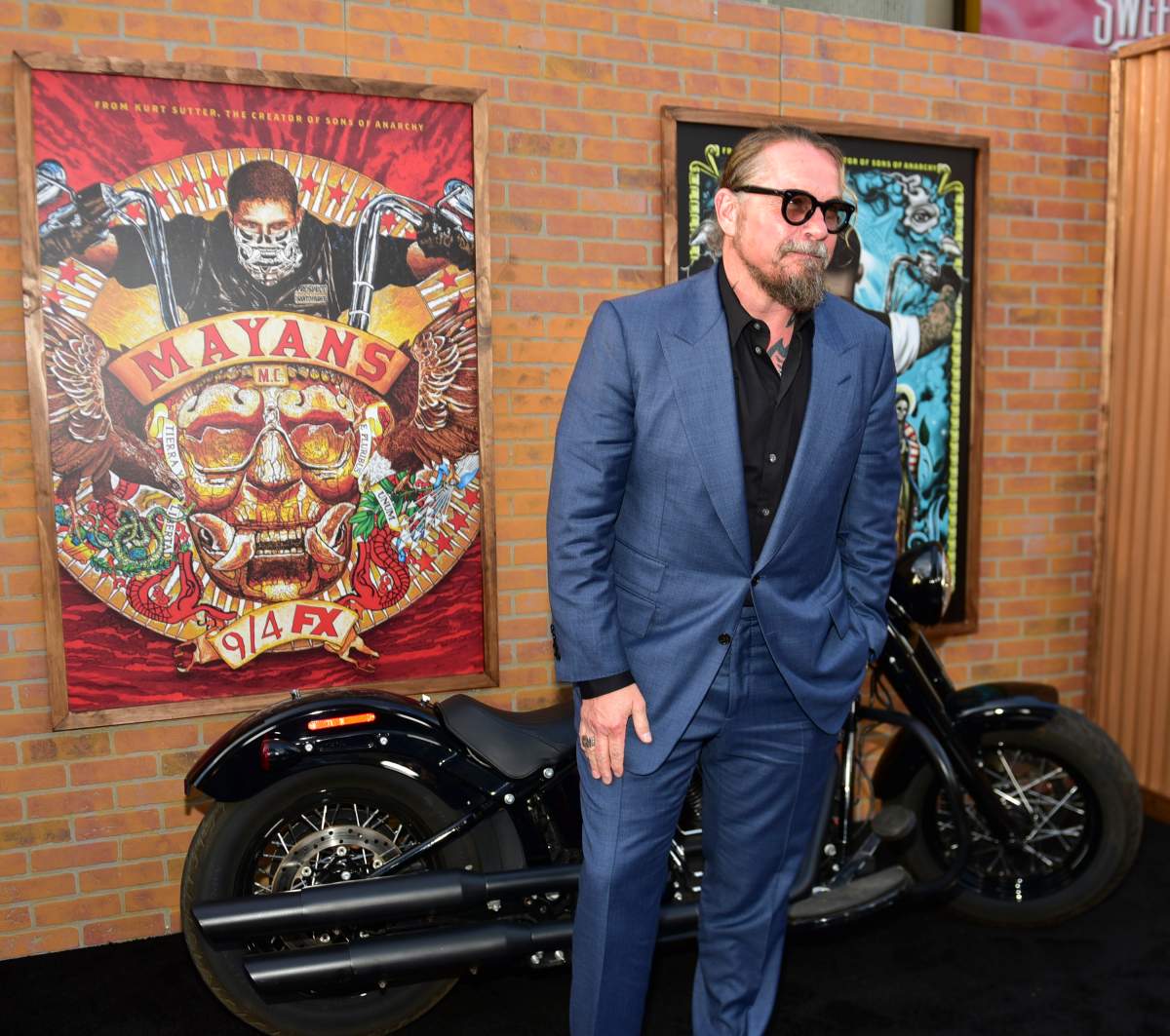 Kurt Sutter arrives at the premiere of FX's 'Mayans M.C.' at TCL Chinese Theatre on Aug. 28, 2018 in Hollywood, Calif.  