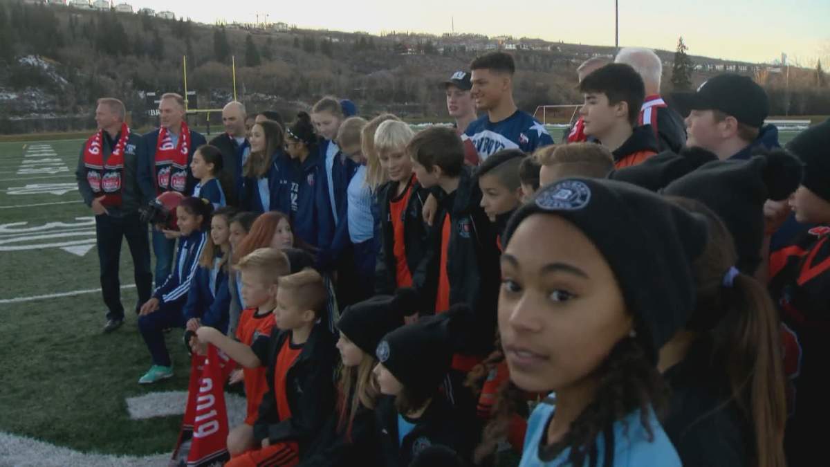 The City of Calgary and members of its sports community are teaming up to fund an air-supported shelter for one of the turf fields at Shouldice Athletic Park.