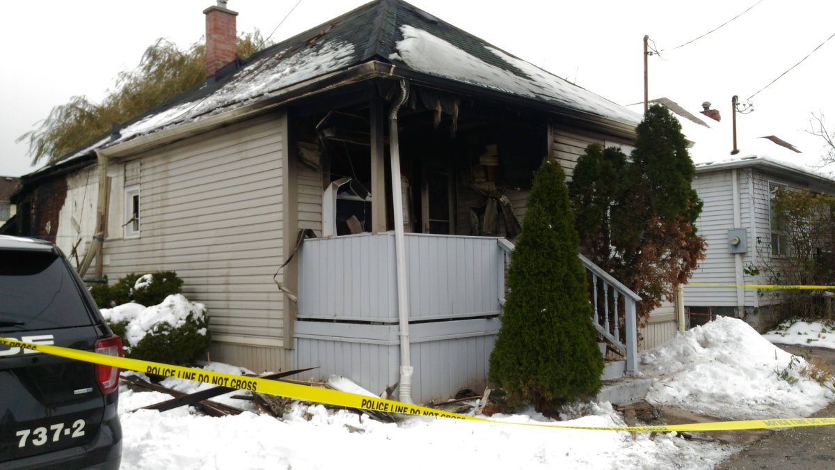 Man sent to hospital with serious injuries after house fire in Hamilton