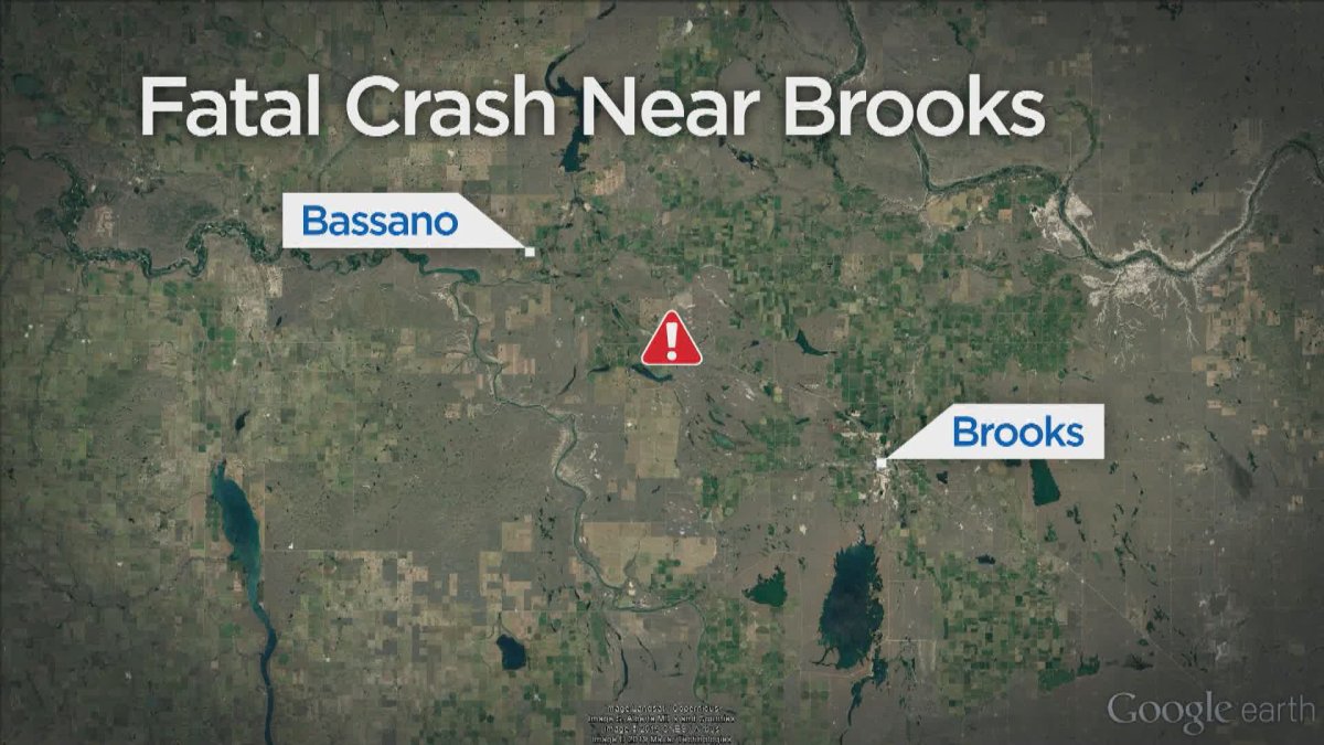 Alberta RCMP responded to a fatal crash on Highway 1 between Bassano and Brooks on Wednesday, Nov. 6, 2019.