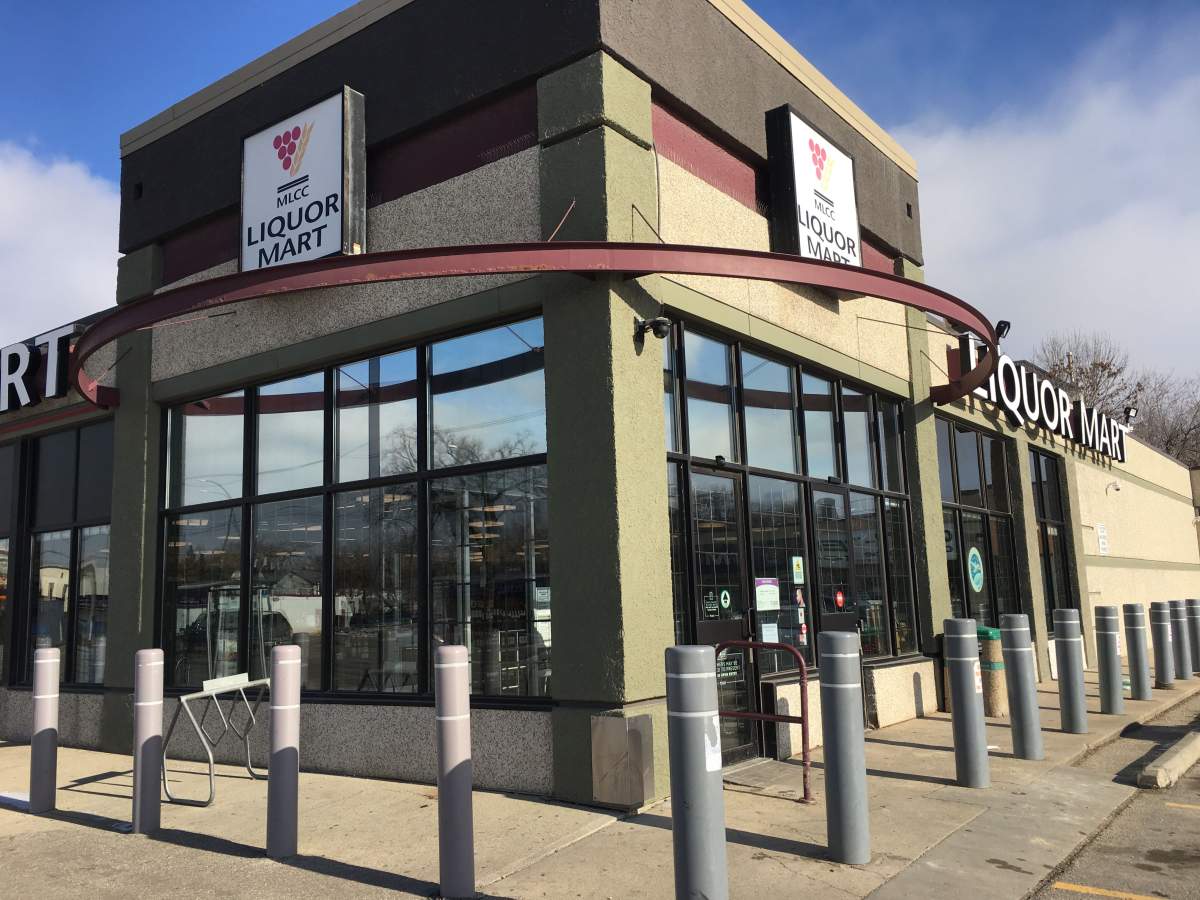 A Manitoba Liquor Mart location in Winnipeg.