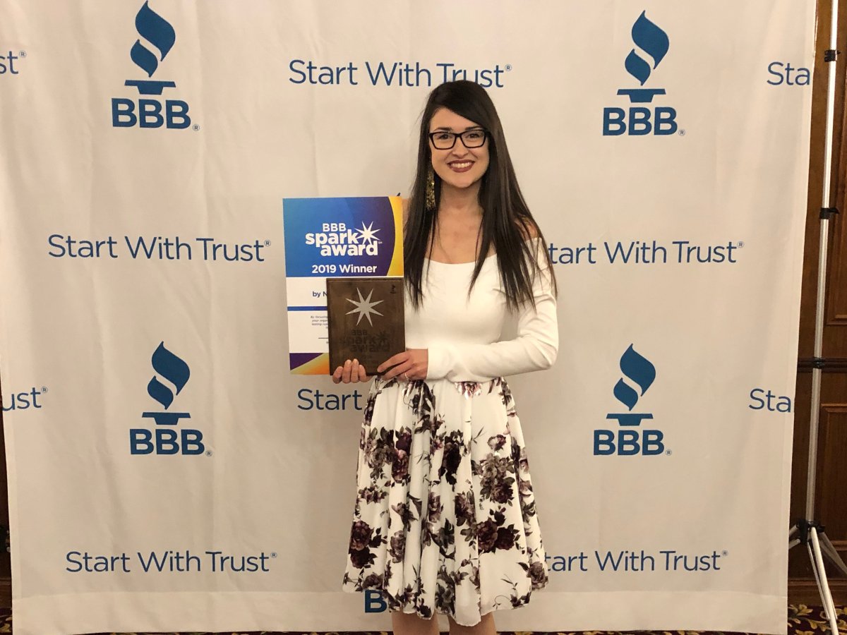Nicole Snobelen is the 2019 Spark Award winner for her work with The Abby Fund, which she created through her business Evelynn by Nicole Snobelen.