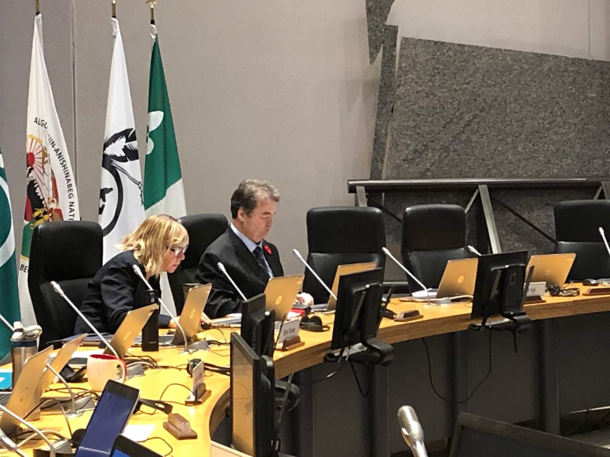 Coun. Rick Chiarelli is pictured at the city council table on Nov. 6, 2019.