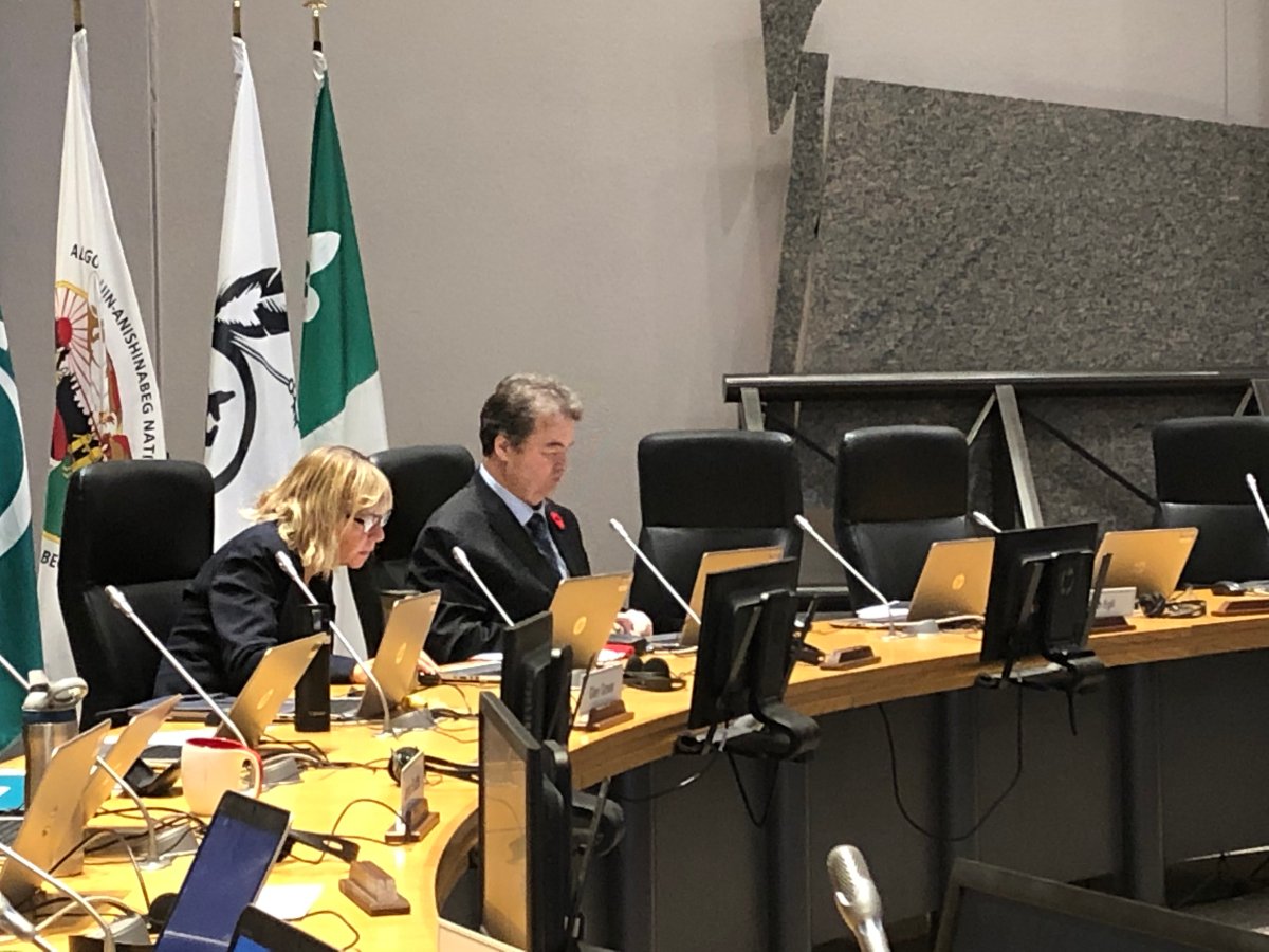 Coun. Rick Chiarelli is pictured at the city council table on Nov. 6, 2019.