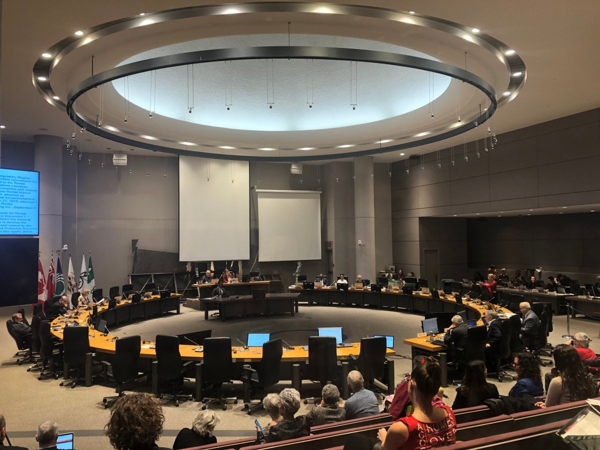Ottawa's community and protective services committee held a marathon hearing on Friday, Nov. 15, 2019 about proposed new rules for short-term rentals, like Airbnb listings, and long-term rentals.