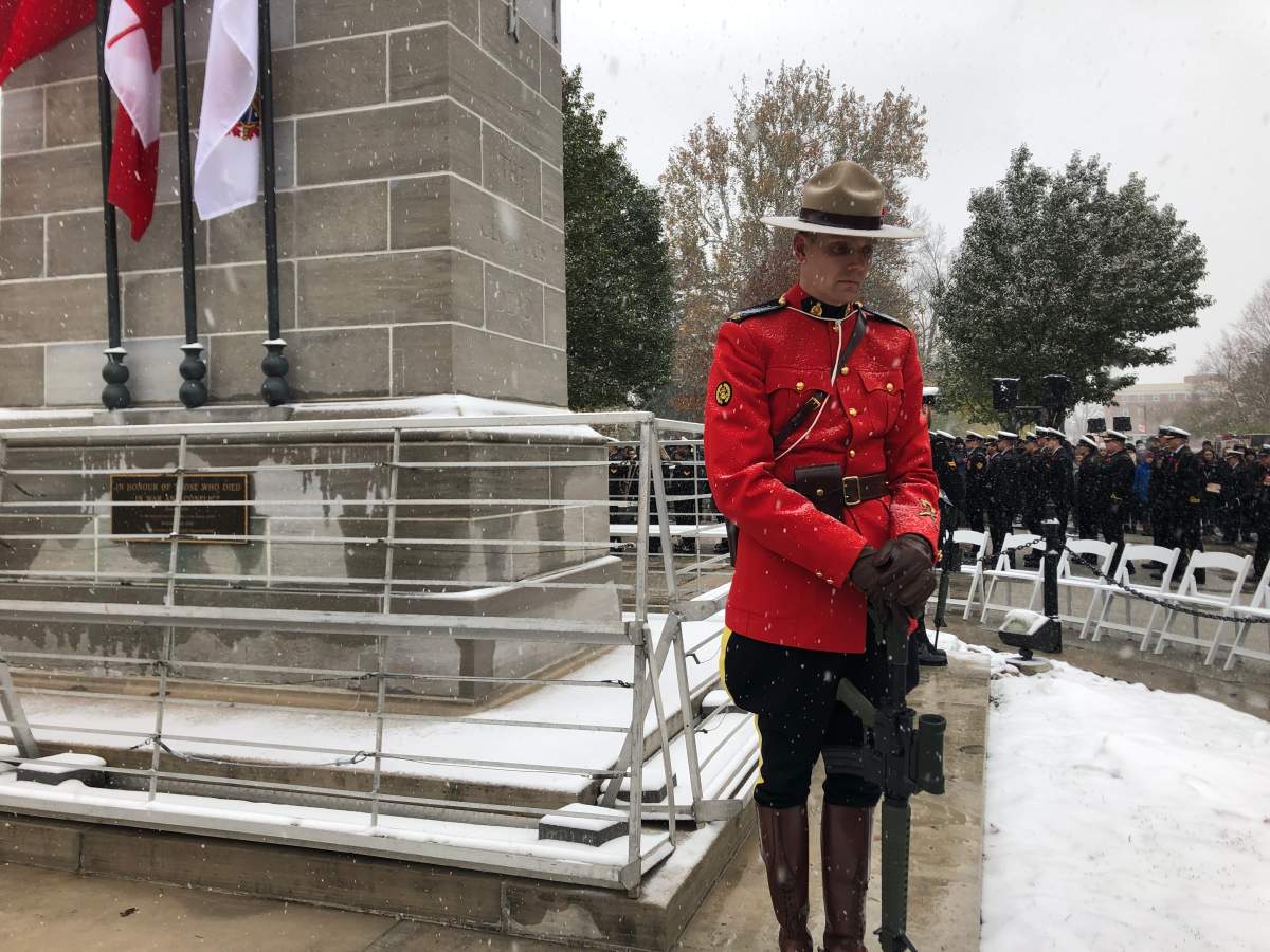 Unlike last year's celebration, 2020 will see a Remembrance Day celebration with no parade and limited attendance at the London Cenotaph.