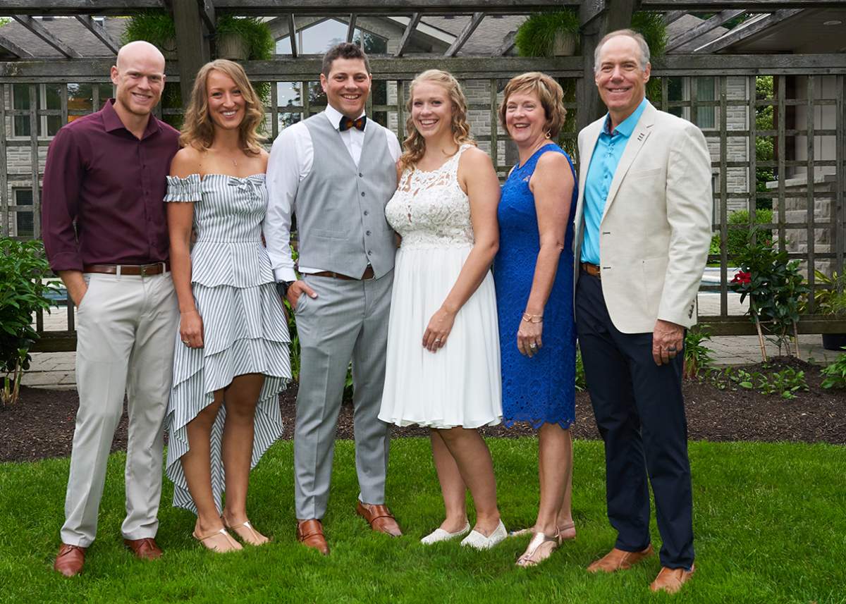 Jim Jarrell (right) and his family have donated $500,000 to Guelph General Hospital. 
