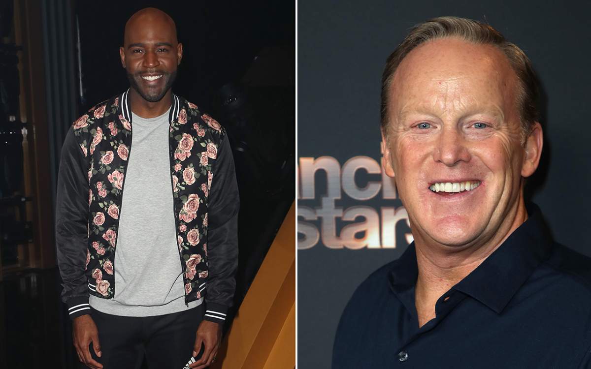 (L-R): Karamo Brown and Sean Spicer.