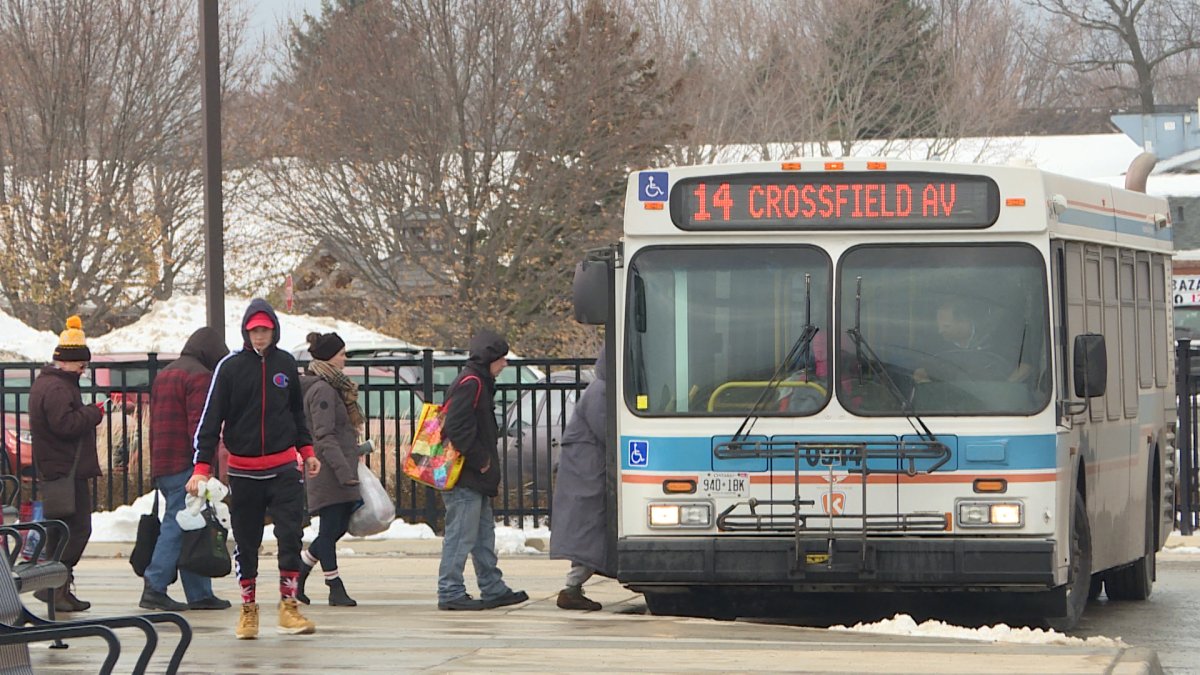 Kingston police were forced to pull over a city bus after they say a man began causing a disturbance while in transit.