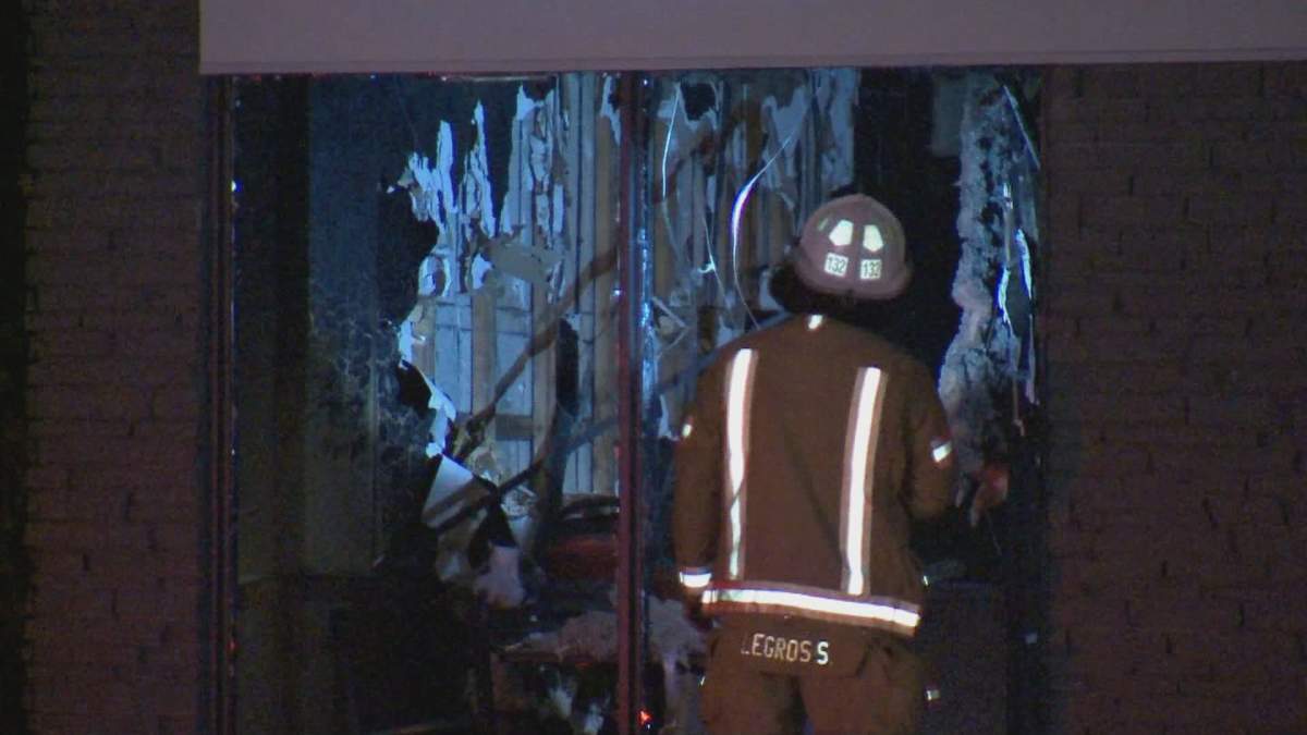 Montreal police are investigating the blaze, which they have deemed suspicious in nature. 