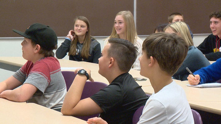 Students attended breakout sessions lead by peers at the University of Lethbridge on Wednesday, Nov. 13, 2019.