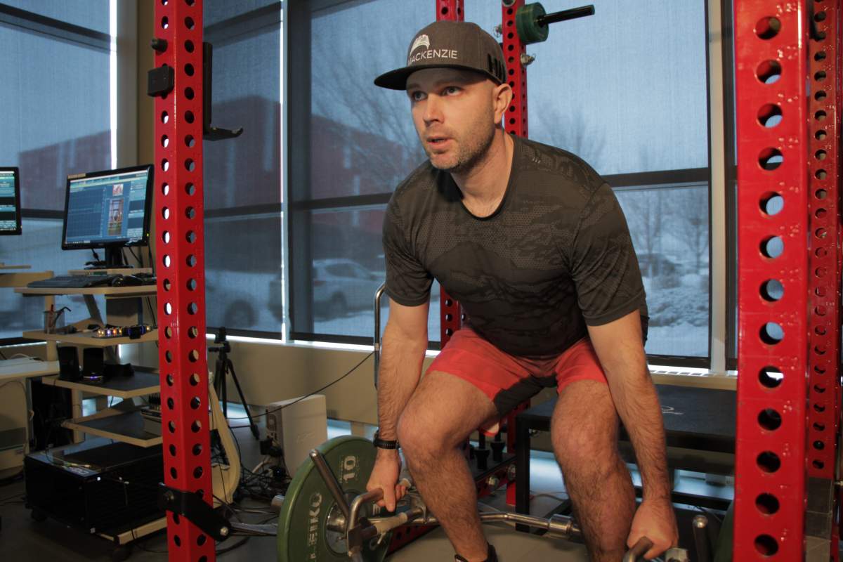 Olympian Manny Osborne-Paradis has been recovering from a major injury.