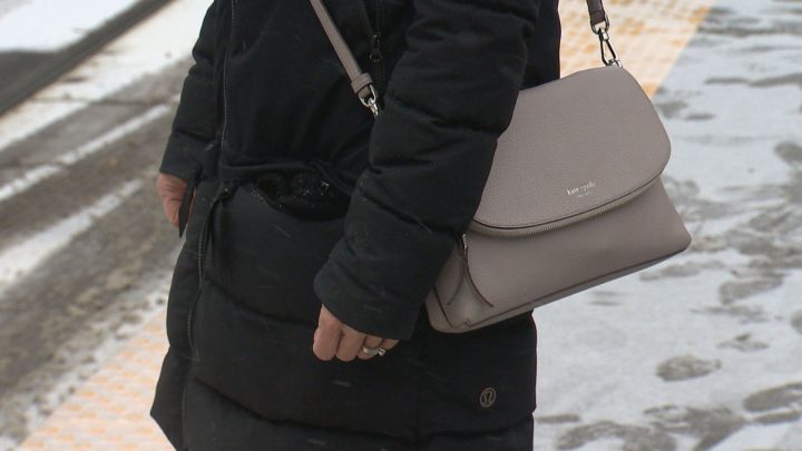 Robyn Hammer was reunited with her Kate Spade purse she left on the train after Calgary Transit employees tracked her down.