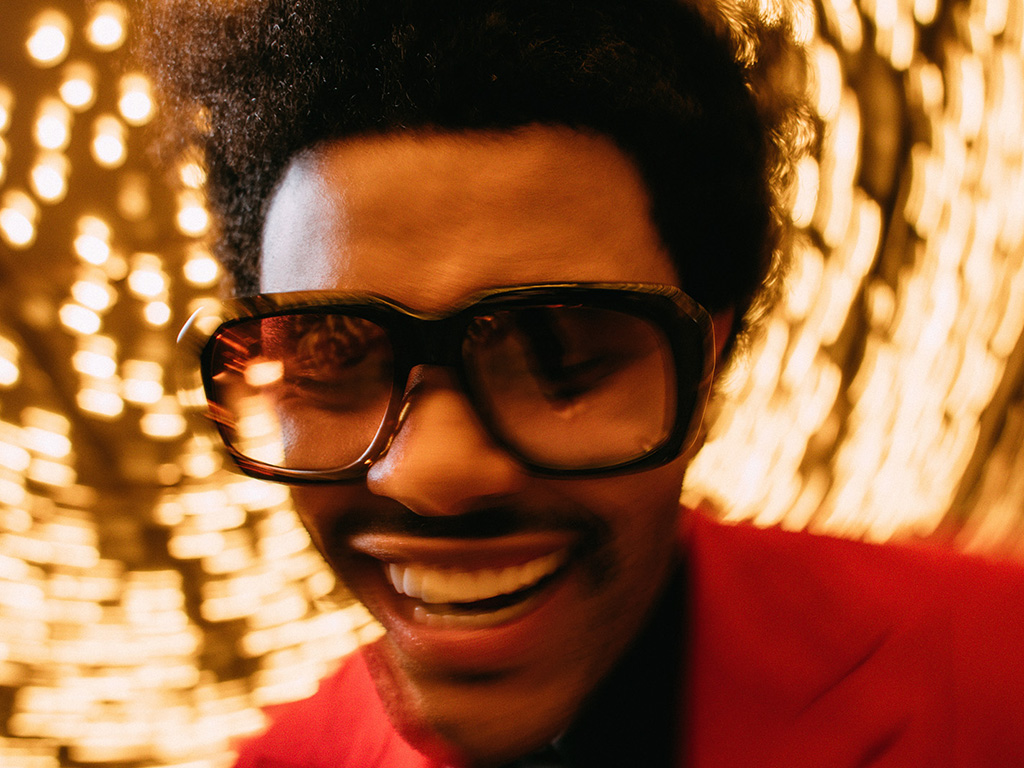 The Weeknd in a promotional shoot for 'After Hours'.