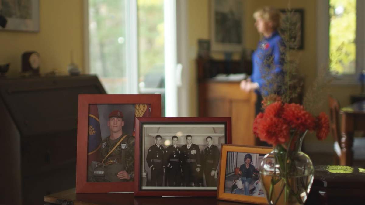 Reine Samson Dawe’s is a military mom. All four of her sons joined the Canadian Armed Forces.