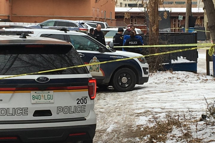 A newborn baby girl was found dead inside a recycling bin in Saskatoon on Nov. 8, 2019.