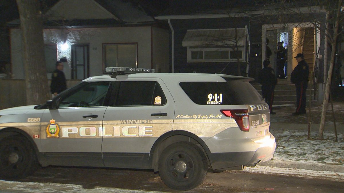 Police were focused on a home on Toronto Street Thursday night.