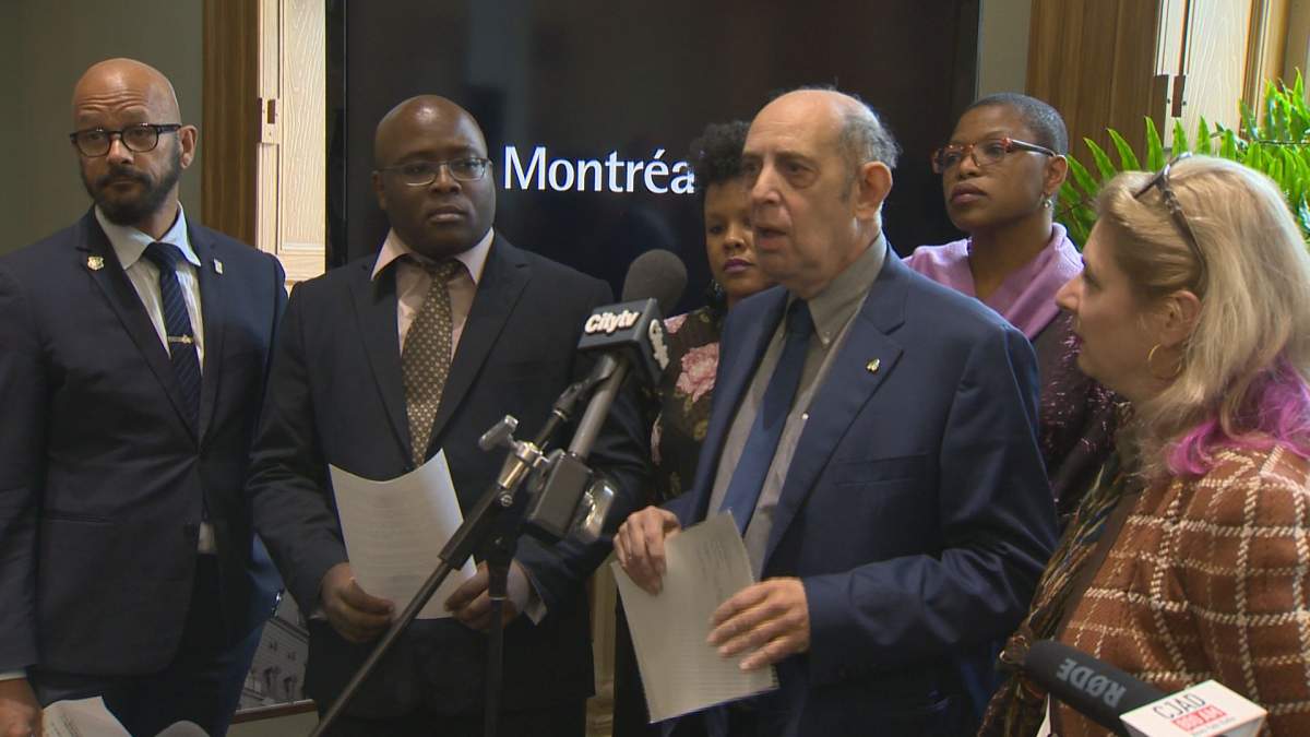 Coun. Marvin Rotrand talks to reporters ahead of a council meeting at city hall on Monday, Nov. 18, 2019.