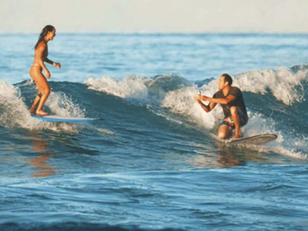 Multiple photographers nearby captured photos of the incredible moment.