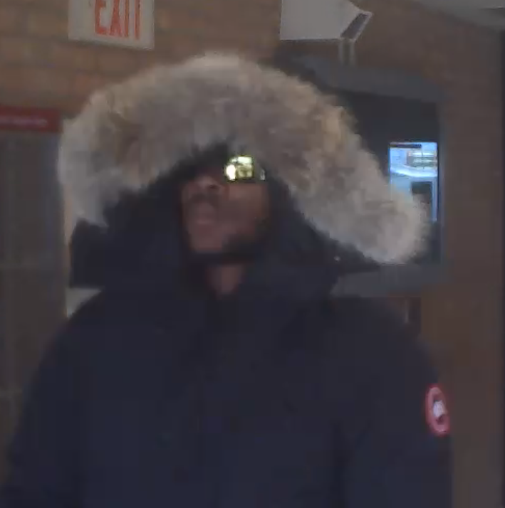 Kingston police have released this image of the suspect in Tuesday’s armed robbery at a CIBC in Kingston.
