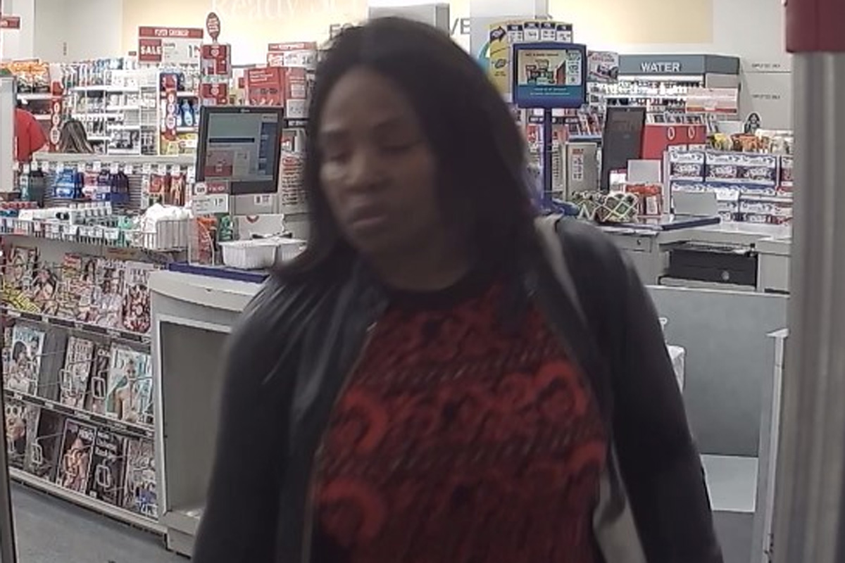 Waterloo Regional Police are looking to speak with the woman in this photo.