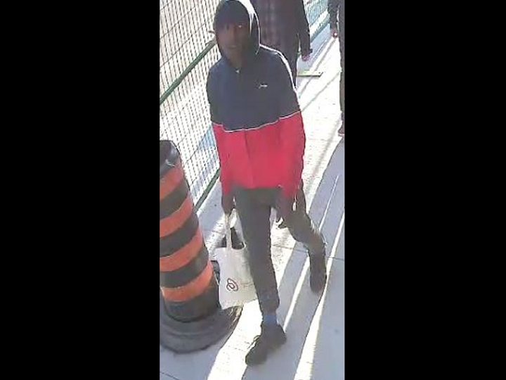 One of the images police released Saturday of the suspect.
