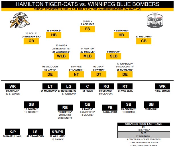 Hamilton Tiger-Cats or Winnipeg Blue Bombers will end long Grey Cup drought - image