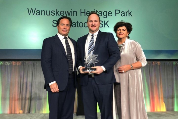 Wanuskewin Heritage Park recently received the ITAC Indigenous Tourism Award at the 2019 Canadian Tourism Awards ceremony in Ottawa.