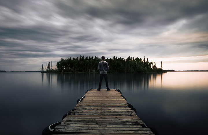 Photographer Cameron Kraft took this image at Besnard Lake.