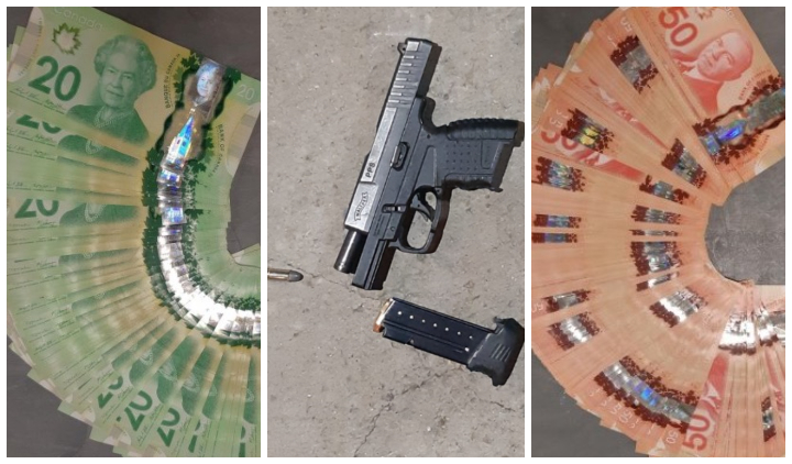 Calgary police seize weapons, cash after operation targeting people with ‘high-risk lifestyles’ - image