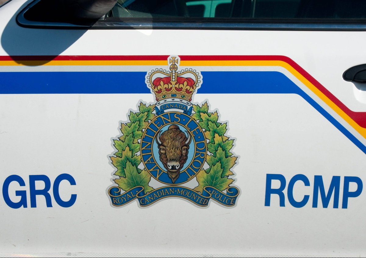 RCMP logo on patrol car.