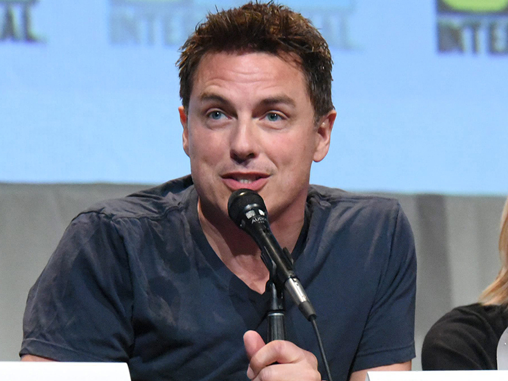 John Barrowman attends the 'Arrow' panel on day 3 of Comic-Con International on Saturday, July 11, 2015, in San Diego, Calif.