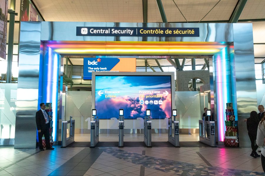 File: Edmonton airport security.